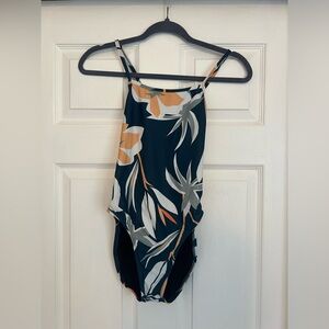 Jolyn Swim Suit Jackson 11 Orange and Blue Patterned